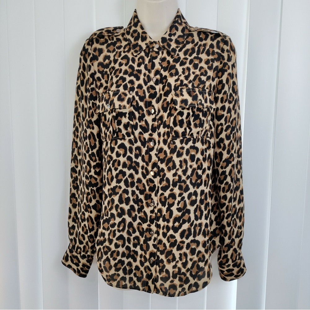 100% Silk Blouse WHITEHOUSEBLKMARKET